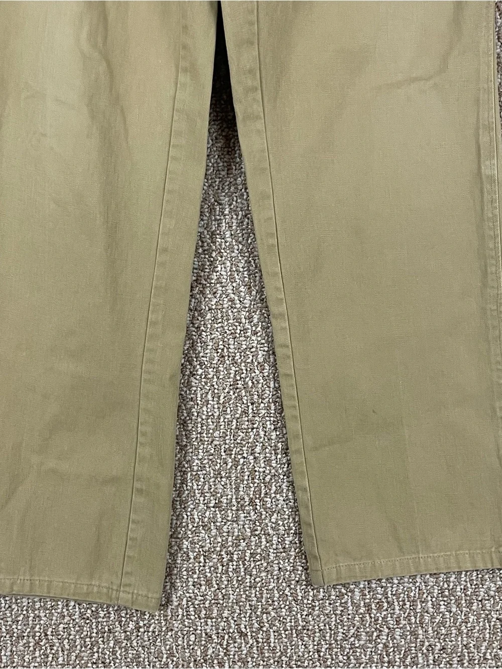 VTG Polo Ralph Lauren Pants Pleated Chino Pants Mens 34x27.5 Made In USA 90s 51